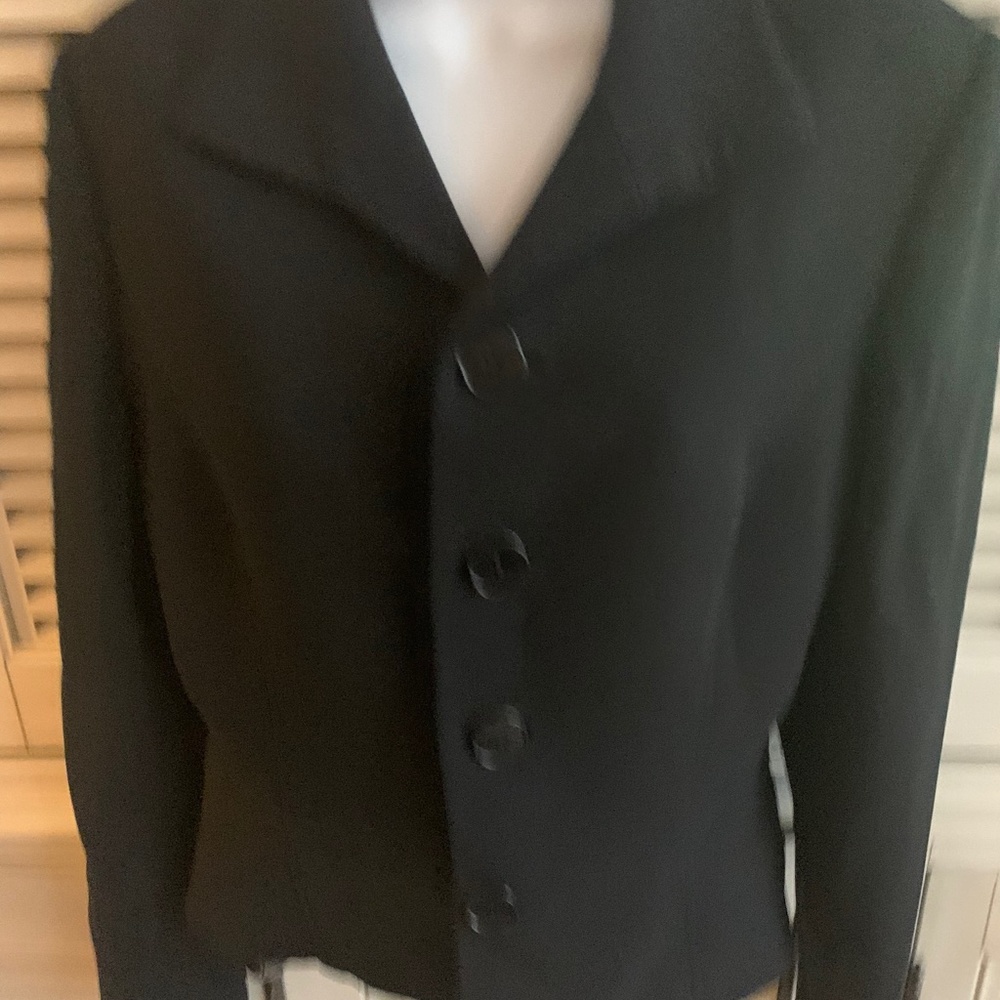 Ralph black crop blazer